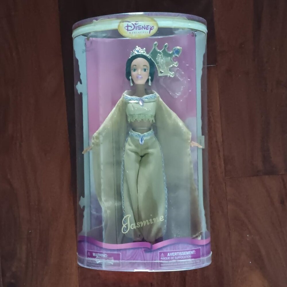 DISNEY Golden Rays Doll Jasmine Rare Vintage Boxed Never Opened